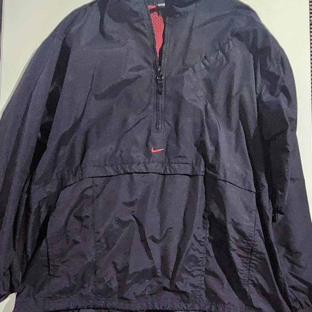 ‼️MAKE AN OFFER‼️ Nike Men's Black Windbreaker Jacket Size XL